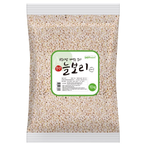 대구농산 건강한밥상 국산 늘보리쌀, 10kg, 1개