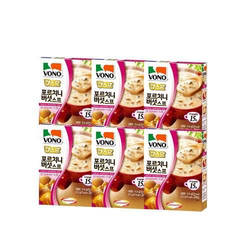 보노 포르치니 버섯 스프 3p, 17.2g, 18개입