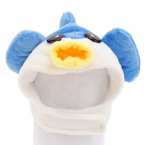 딩동펫 반려동물 귀염뽀짝 동물모자 S, 물꼬기, 1개