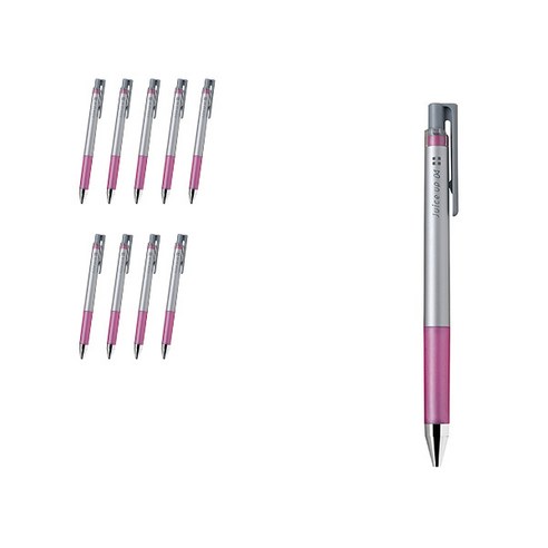 파이롯트 쥬스업 젤잉크펜 0.4mm, 메탈릭핑크, 10개