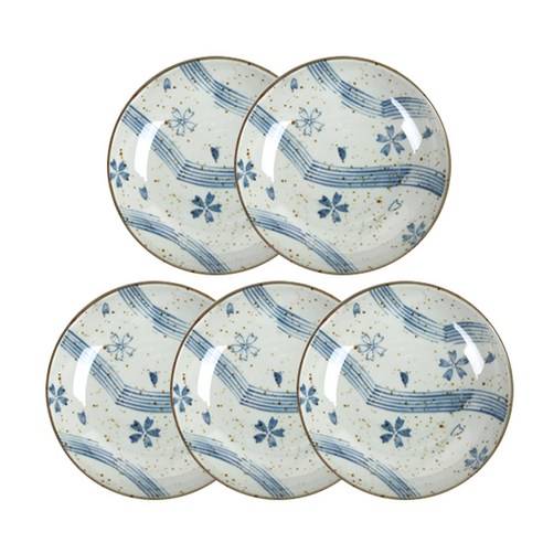 대명 신요 종지 9cm, B무늬, 5개