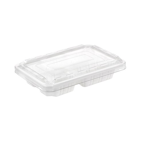 쿡앤락 5칸 실링용기 백색 120 x 180 x 30 mm 400ml, 1개입, 600개