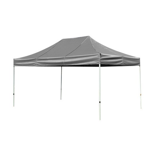 홍캐노피 기본형 스테인레스 행사용 접이식 캐노피 천막 2m x 2m, 회색, 1개