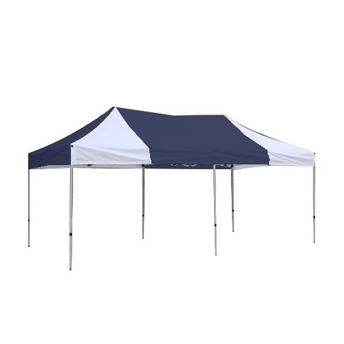 홍캐노피 32mm 스틸 캐노피 천막 2 x 3 m, 네이비(중앙), 백색, 1개