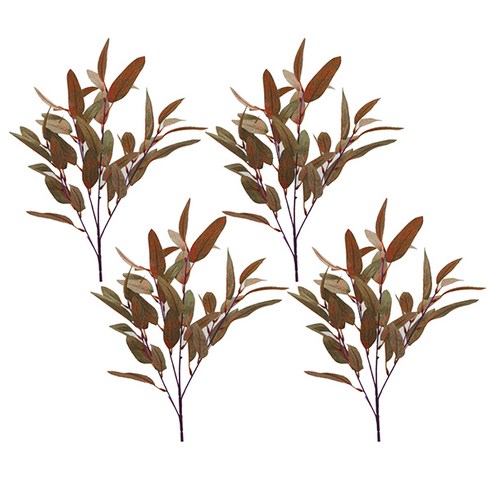 블럭마트 조화 유칼립투스 웨딩 꽃꽃이 4p, TYPE2