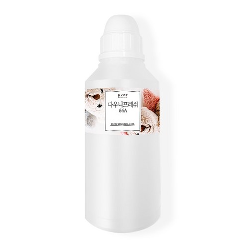 아제르퍼시픽 프래그런스 오일 1000ml, 다우니프레쉬(64A), 1개