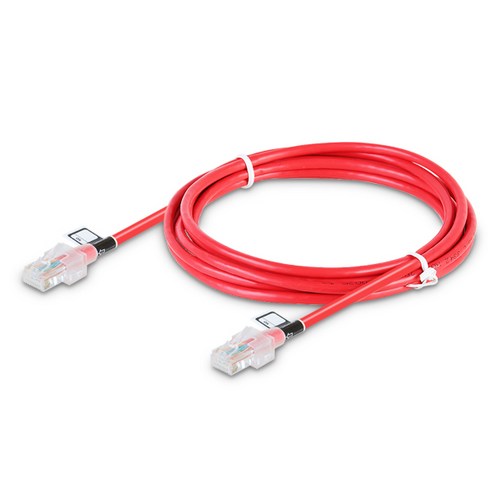 LS전선 UTP CAT.5E 10/100mbps 다이렉트 제작 랜케이블 100m, 빨강, 1개