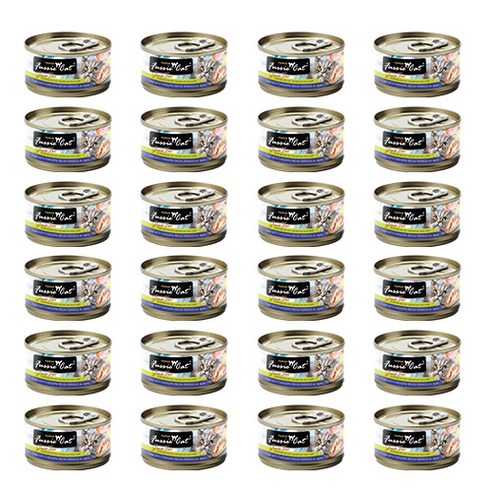 퍼시캣 전연령용 캣 프리미엄 주식캔, 80g, 참치+실꼬리돔, 24개
