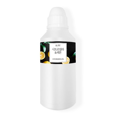아제르퍼시픽 디퓨저 리필액 + 시향지 3p 랜덤발송, 시트로넬라&레몬 3Z, 1000ml