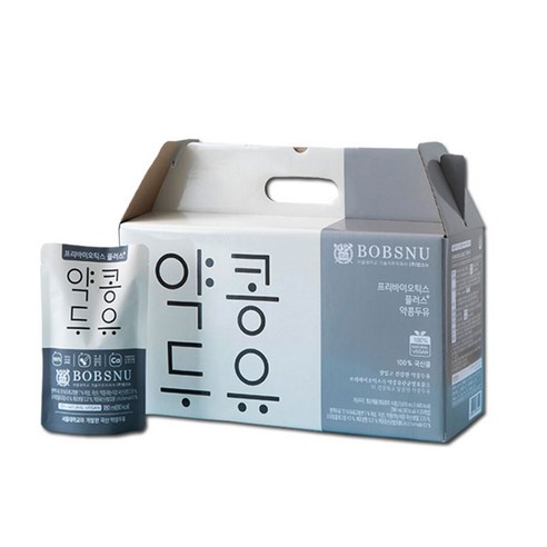 서울대밥스누 프리바이오틱스 플러스 약콩두유, 180ml, 20개