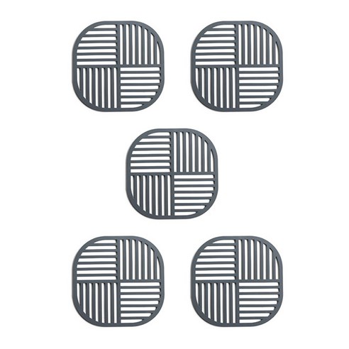 앤티스 소프트홈 미끄럼방지 코스타 5p, A타입 블루