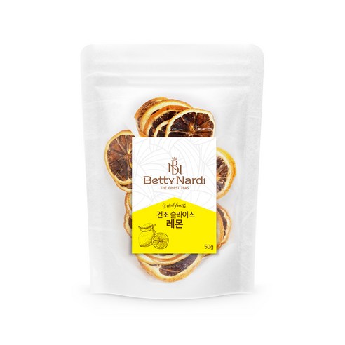 베티나르디 건조과일 슬라이스 레몬, 50g, 1개