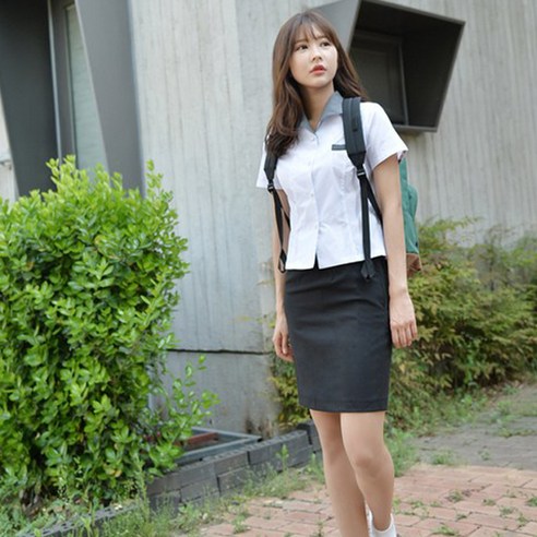 교복몰 여아용 스판 스커트 하복