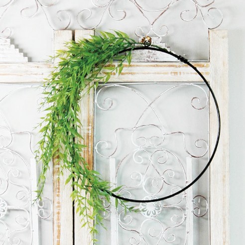 도시정원 밤부 행잉바인 조화, GREEN, 1개