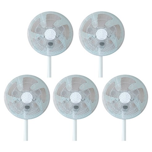 블럭마트 선풍기 안전 그물 커버 5p, TYPE 2, 5개