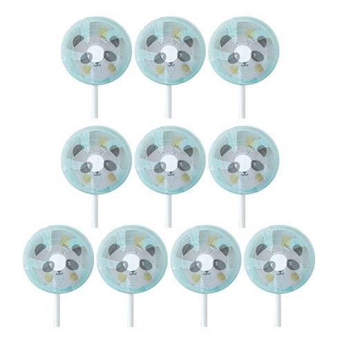 블럭마트 선풍기 안전 그물 커버 10p, TYPE 5, 10개