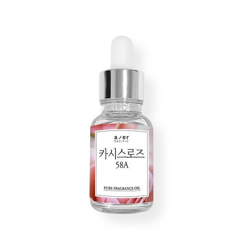 아제르퍼시픽 프래그런스 디퓨저오일 + 시향지 3p 랜덤발송, 카시스로즈 58A