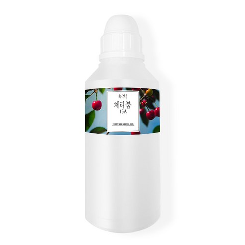 아제르퍼시픽 레스쁘리 디퓨저 오일 리필액 500ml + 시향지 랜덤발송 3종 세트, 체리붐(15A)