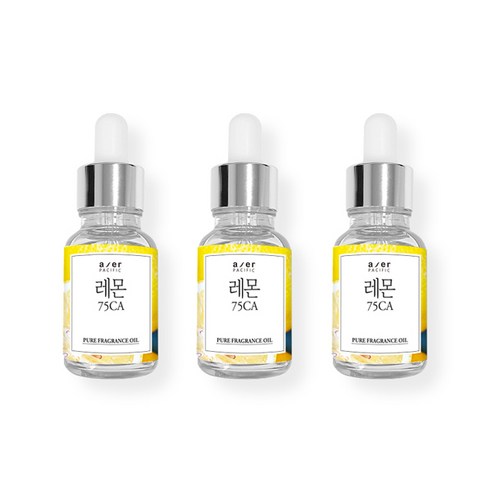 아제르퍼시픽 프래그런스 디퓨저 베이스오일 3p, 레몬 75CA, 30ml