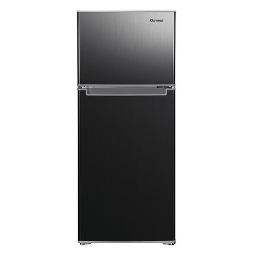 캐리어 클라윈드 슬림형 냉장고 155L 방문설치, 블랙 메탈, CRF-TD155BDE