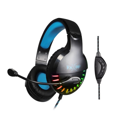 폭스레이 SIREN RGB 7.1채널 게이밍 헤드셋, FXR-SAU-20, 혼합색상