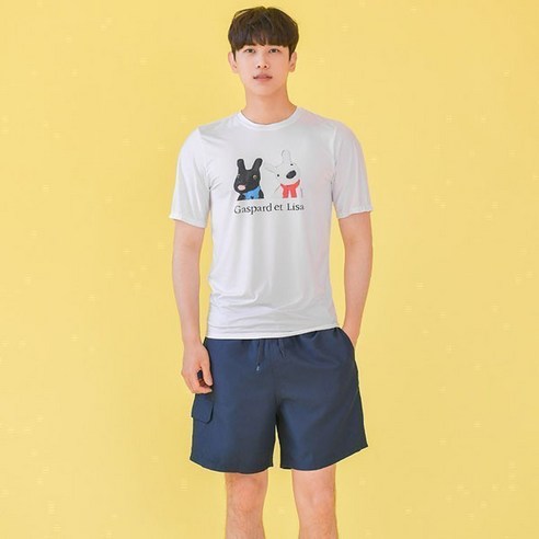 헤링본 남성용 래쉬가드 단색팬츠 A25