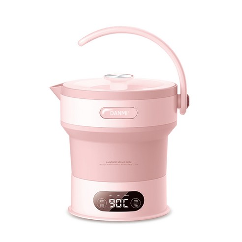 단미 실리콘 전기포트 핑크, KES01