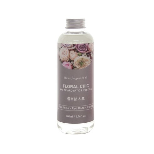 아로마코 디퓨저 리필오일, 플로럴시크, 1개, 200ml