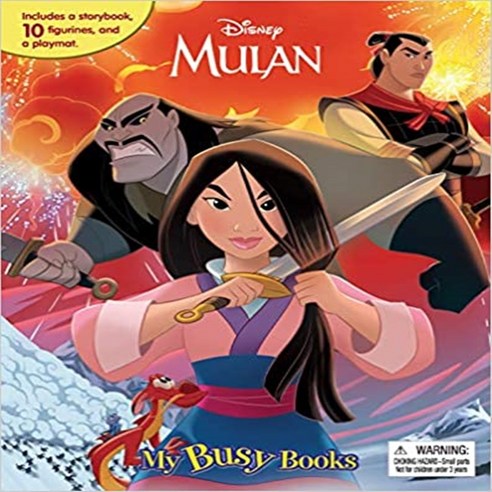 My Busy Books: Disney Mulan, Phidal