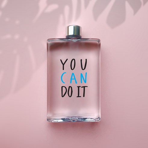 나만의 감성 슬림 보틀, 디자인22, 500ml, 1개