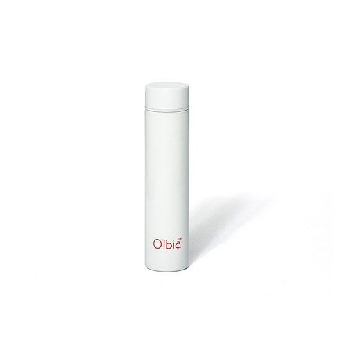 올비아 슬림 보온보냉 텀블러, 화이트, 200ml