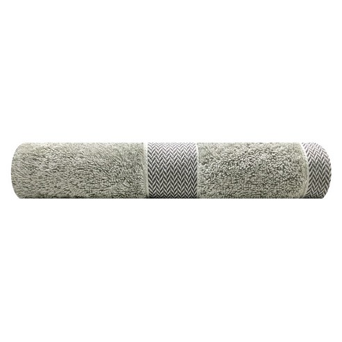 송월타월 CM 헤링본라인 50 바스타월 250g 뱀부얀 혼방사, 올리브, 1개