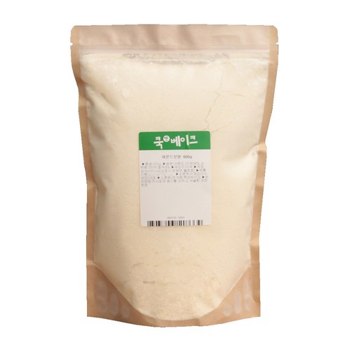 쿡앤베이크 고운 아몬드분말, 600g, 4개 베이킹아몬드가루