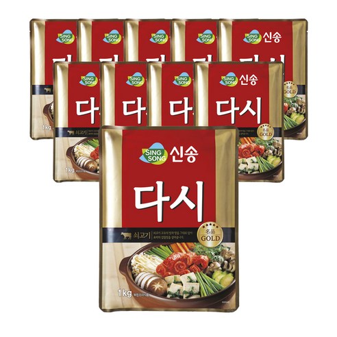 신송 다시, 10개, 1kg
