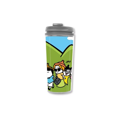 웹툰샵 텀블러 놓지마정신줄, 05 여행을 떠나요, 500ml