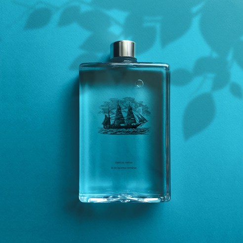 슬림 사각보틀 500ml, 디자인10, 1개