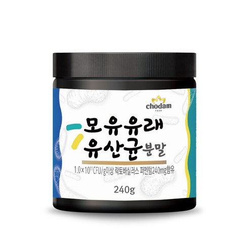 초담식품 모유유래 유산균 분말, 240g, 1개