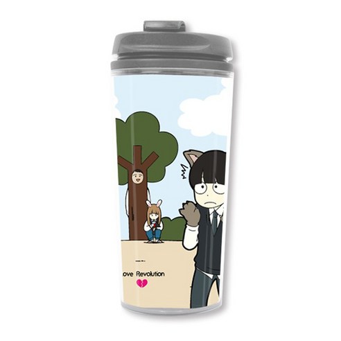 웹툰샵 연애혁명 텀블러, 006 빨간모자, 500ml