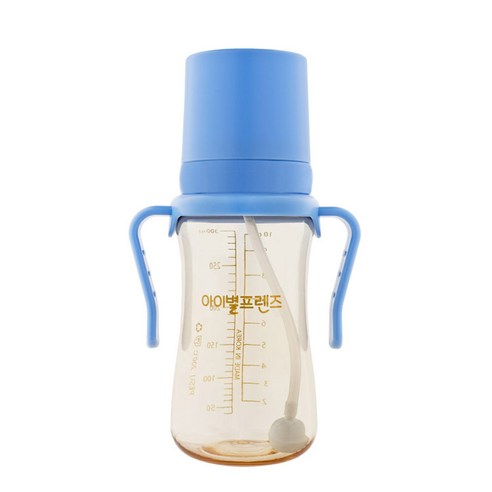 아이별프렌즈 PESU 빨대컵 300ml, 다크블루, 1개