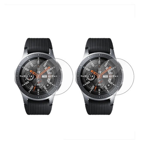 인뮤즈 갤럭시워치 46mm 강화유리필름, 단일색상, 2개