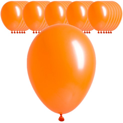 셈퍼텍스 펄풍선 30cm, 펄오렌지, 50개