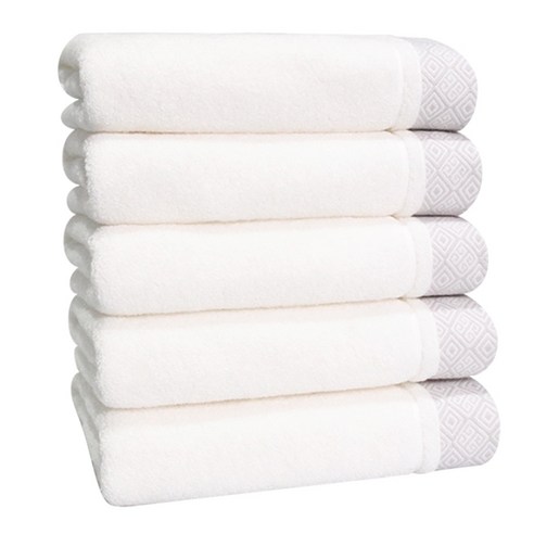 송월타월 풍차 호텔수건 150g, 아이보리, 5개