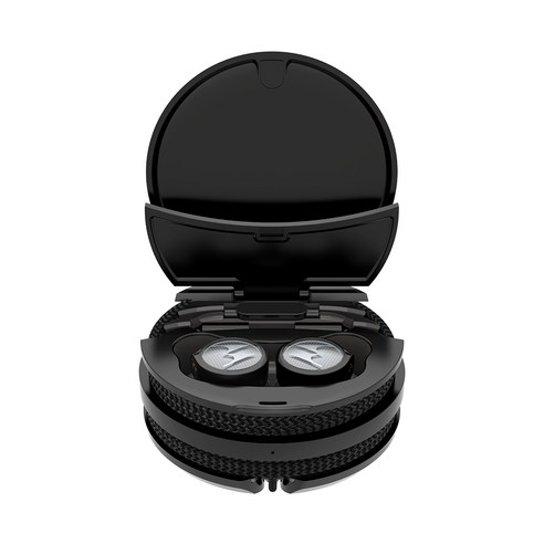모토로라 Tech3 3in1 블루투스 이어폰, SH055, 티타늄블랙