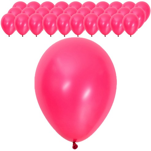 셈퍼텍스 스탠다드 풍선 30cm, 라즈베리, 50개