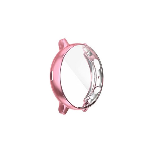비쉐르 지니언트 갤럭시 워치 액티브2 TPU 실리콘 케이스 44mm, 핑크, 1개