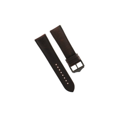 비쉐르 갤럭시 액티브 1/2/워치3 20mm 벨벳콩 레더 밴드 스트랩 (40/41/42mm 호환 가능), 다크브라운, 1개