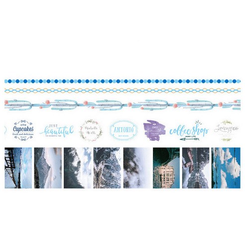 YOU&ME 일식 마스킹 테이프 5종 세트, TYPE1, 1세트