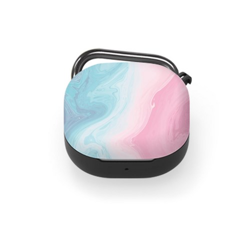 머큐리 유화 디자인 갤럭시 버즈2pro/버즈2/버즈라이브/버즈프로 키링 케이스, 유화03