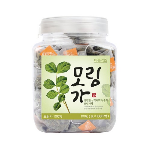 바른약초 모링가티백, 1g, 100개입, 1개