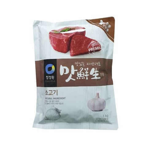 청정원 맛선생 소고기 다시다, 1kg, 1개